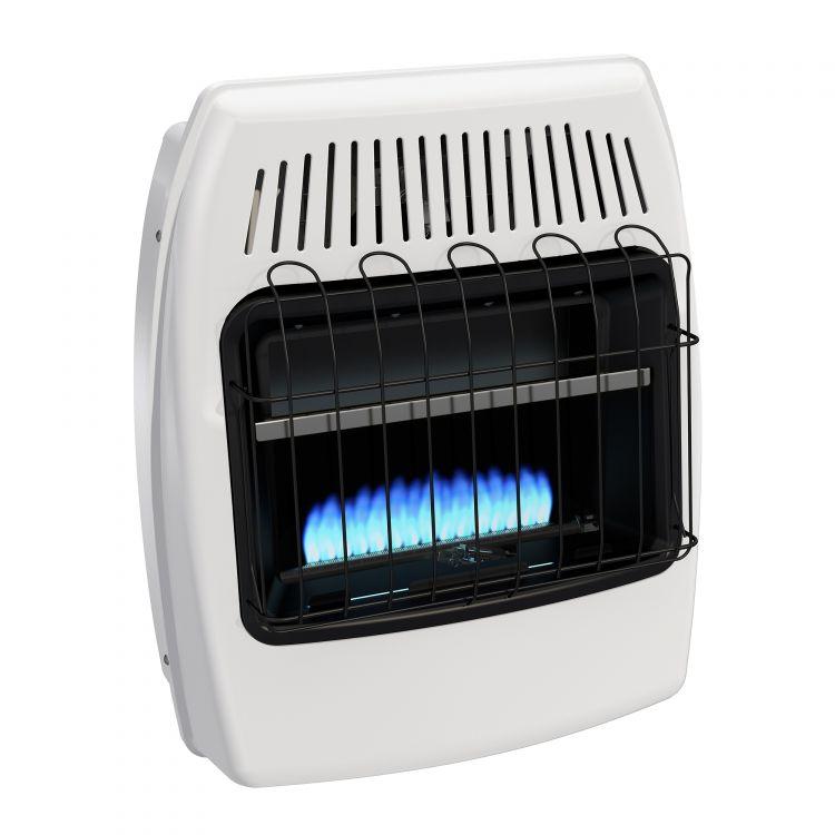 Dyna-Glo 20,000 BTU Liquid Propane Blue Flame Vent Free Wall Heater - BF20PMDG