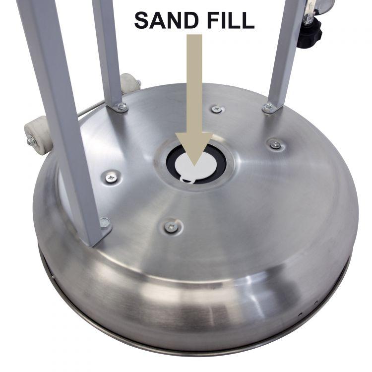 Dyna-Glo 48,000 BTU Premium Stainless Steel Patio Heater - DGPH202SS thumbnail 6