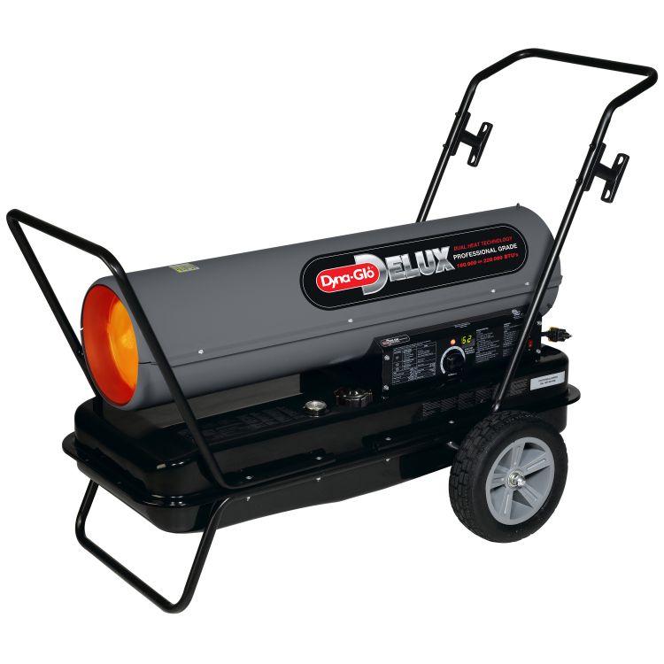 Dyna-Glo Delux 180K or 220K BTU Kerosene Forced Air Heater KFA220DGD
