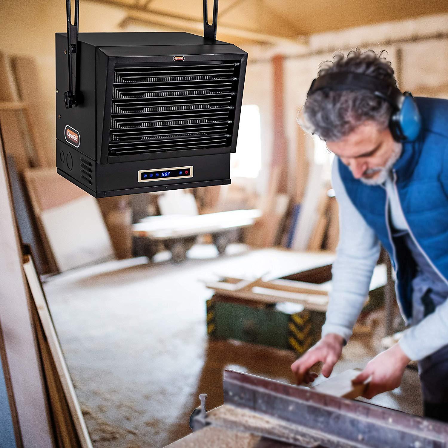 Dyna-Glo EG10000DH Dual Heat 10000W Electric Garage Heater thumbnail 8